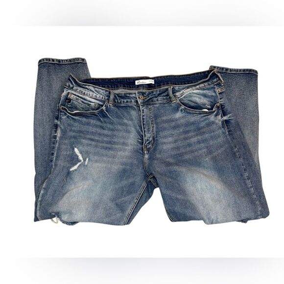 KanCan Vintage Medium Tint Boyfriend Jean Plus Size Women size 22 - Picture 6 of 6